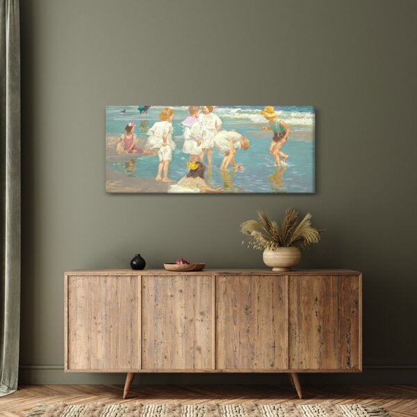 Slika - Edward Henry Potthast, A Holiday, reprodukcije (120x50 cm)