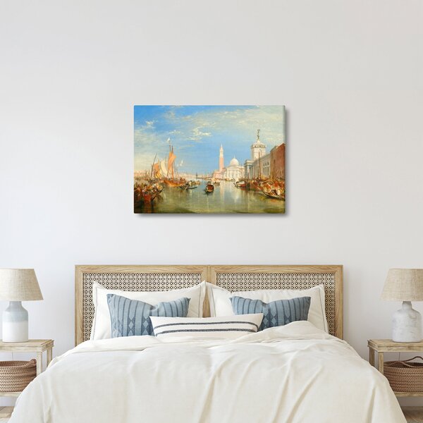 Slika - Joseph Mallord William Turner, Venice the Dogana and San Giorgio Maggiore, reprodukcije (70x50 cm)