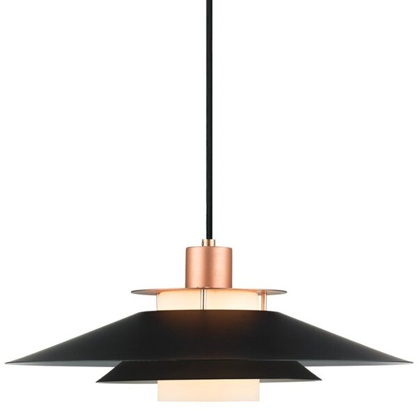Viseće Svjetiljka Halo Design, Crno, Blagovaonica, Metal
