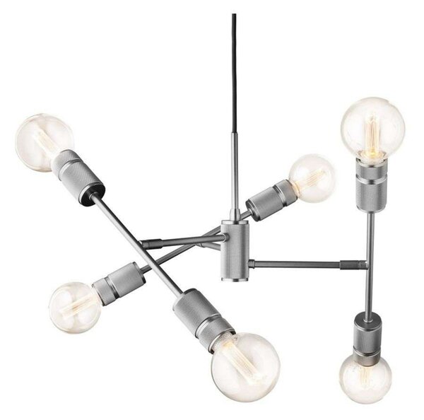 Viseće Svjetiljka Halo Design, Sivo, Blagovaonica, Metal