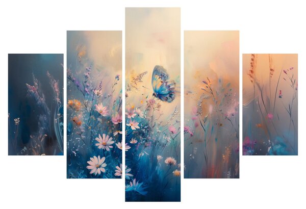 Slika - Livada s leptirima (150x105 cm)