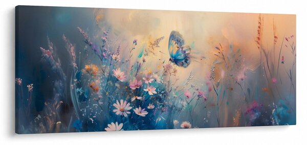 Slika - Livada s leptirima (120x50 cm)