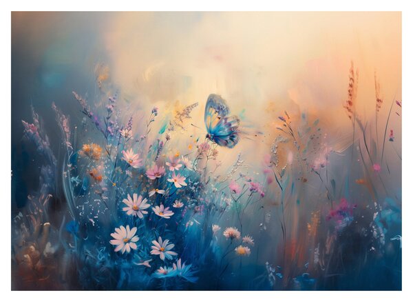 Slika - Livada s leptirima (70x50 cm)