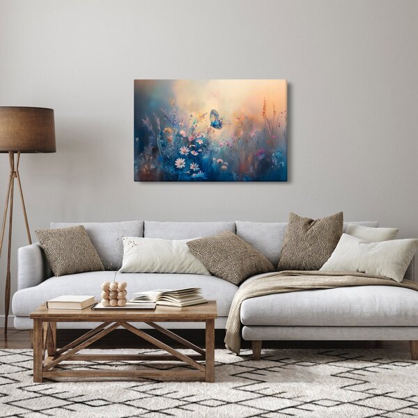 Slika - Livada s leptirima (90x60 cm)