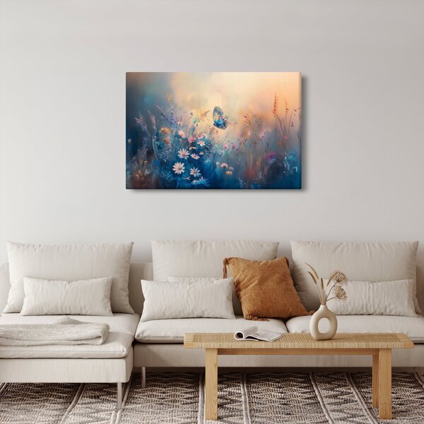 Slika - Livada s leptirima (90x60 cm)