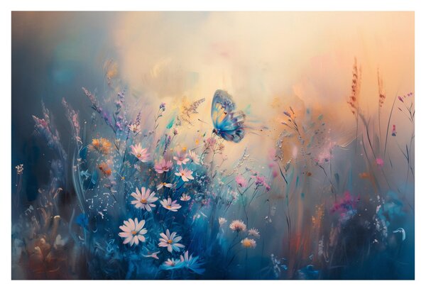 Slika - Livada s leptirima (90x60 cm)