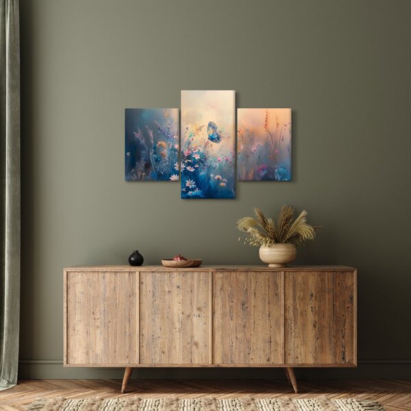 Slika - Livada s leptirima (90x60 cm)