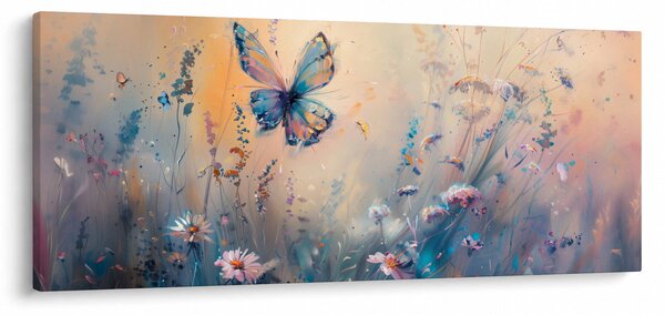 Slika - Livada s leptirima II (120x50 cm)