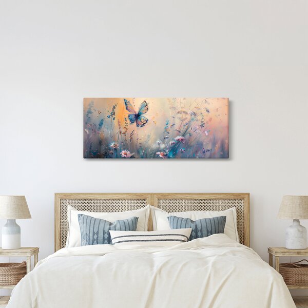 Slika - Livada s leptirima II (120x50 cm)