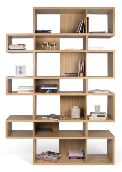 Smeđa biblioteka TemaHome London, 220 x 34 cm