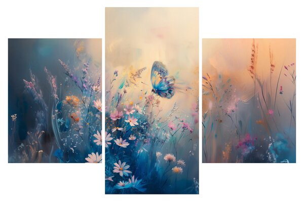 Slika - Livada s leptirima (90x60 cm)