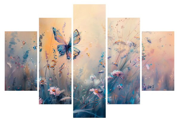 Slika - Livada s leptirima II (150x105 cm)