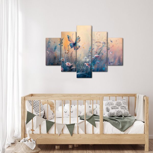 Slika - Livada s leptirima II (150x105 cm)