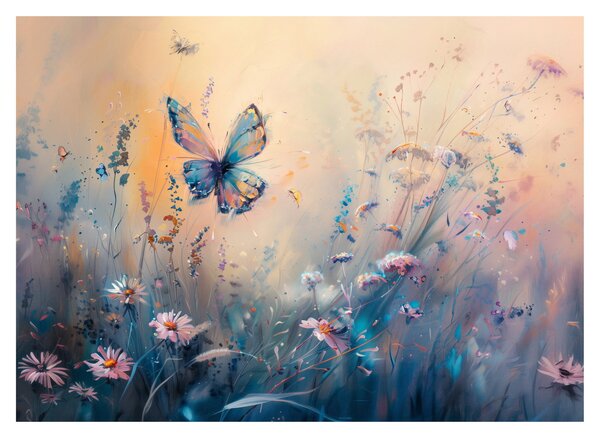 Slika - Livada s leptirima II (70x50 cm)
