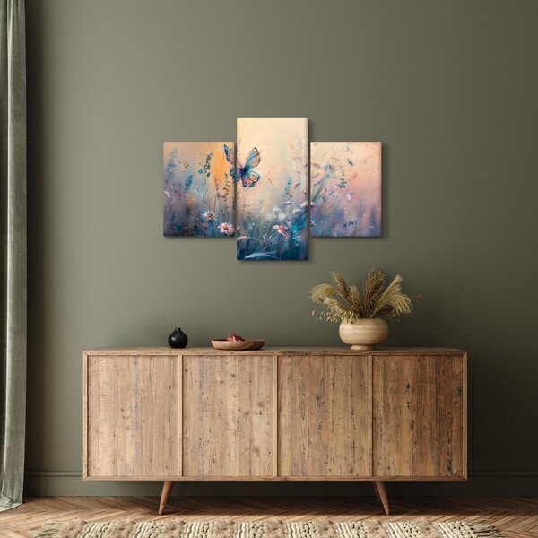 Slika - Livada s leptirima II (90x60 cm)