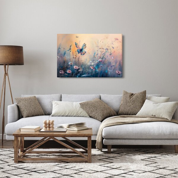 Slika - Livada s leptirima II (90x60 cm)