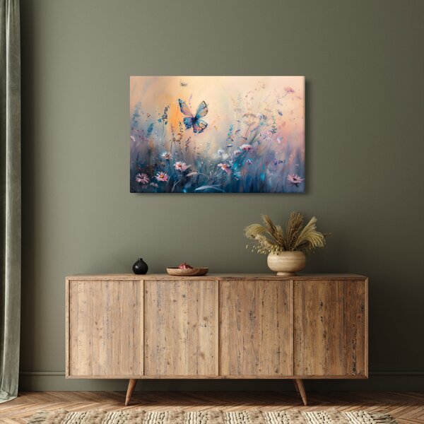 Slika - Livada s leptirima II (90x60 cm)