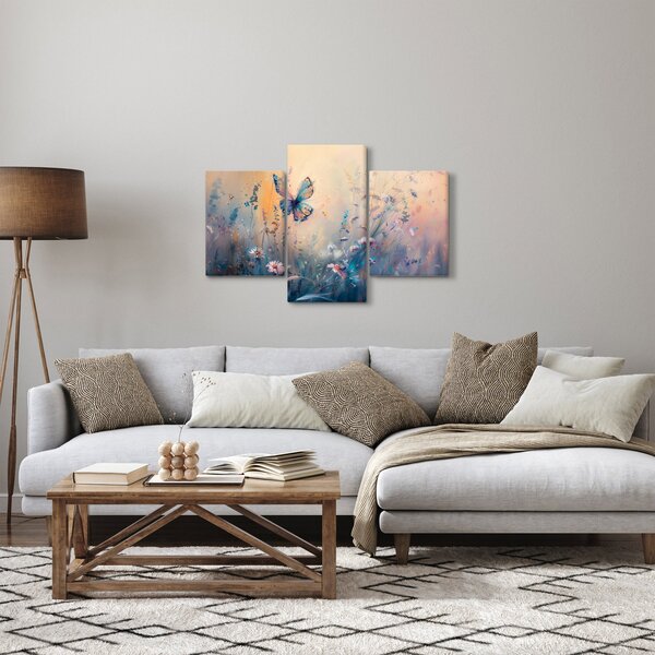 Slika - Livada s leptirima II (90x60 cm)