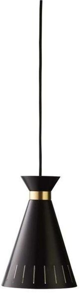Viseće Svjetiljka Warm Nordic, Cone, prigušiv, Crno, Kuhinja, Metal, Vintage