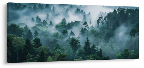 Slika - Šuma u magli (120x50 cm)