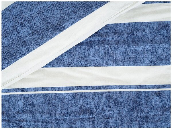 Posteljina od Renforcé pamuka BLUE LINE plava Dimenzije posteljine: 70 x 90 cm | 140 x 200 cm