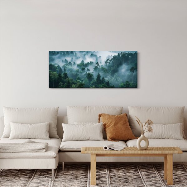 Slika - Šuma u magli (120x50 cm)