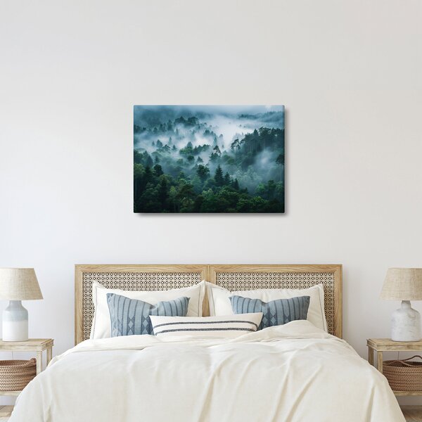 Slika - Šuma u magli (70x50 cm)