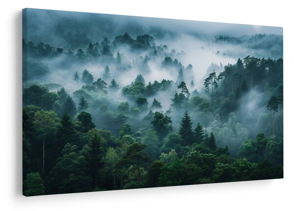 Slika - Šuma u magli (90x60 cm)