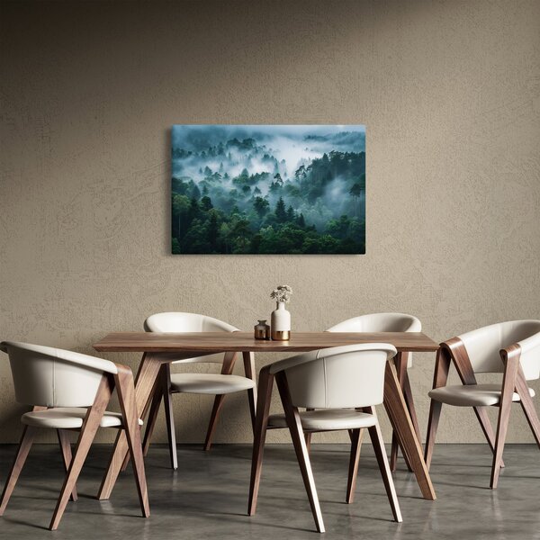 Slika - Šuma u magli (90x60 cm)