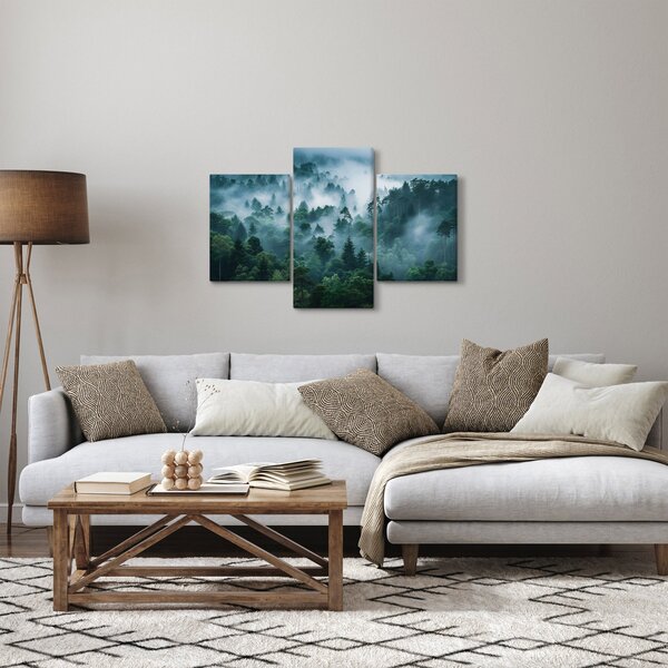 Slika - Šuma u magli (90x60 cm)