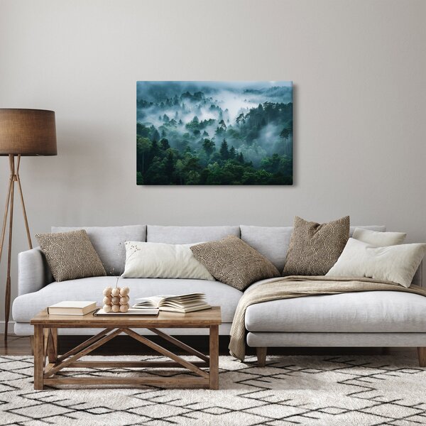 Slika - Šuma u magli (90x60 cm)