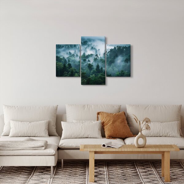 Slika - Šuma u magli (90x60 cm)