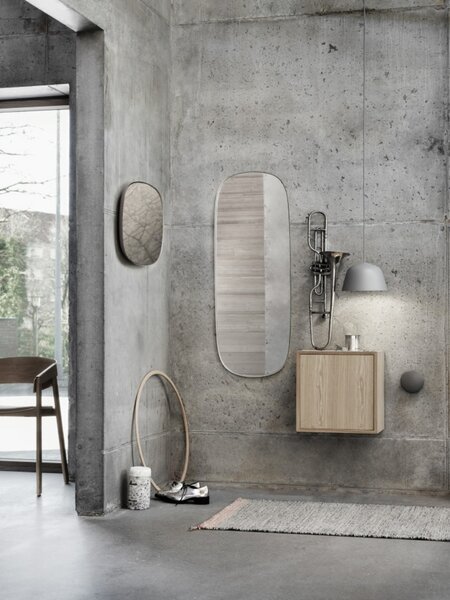 Viseće Svjetiljka Muuto, Sivo, Blagovaonica, Aluminij