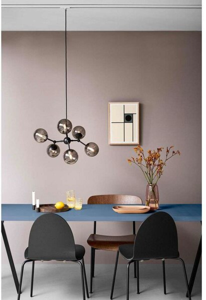 Viseće Svjetiljka Halo Design, Sivo, Blagovaonica, Metal