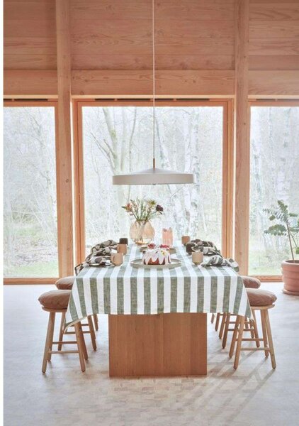 Viseće Svjetiljka OYOY Living Design, Hat Large, Bijela, Blagovaonica, Metal, Skandinavski