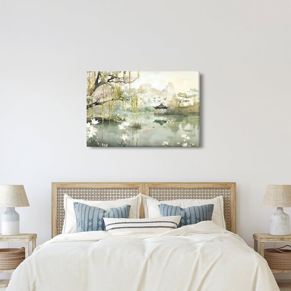 Slika - Kinesko jezero (90x60 cm)