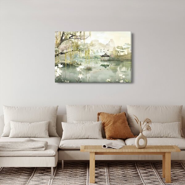 Slika - Kinesko jezero (90x60 cm)
