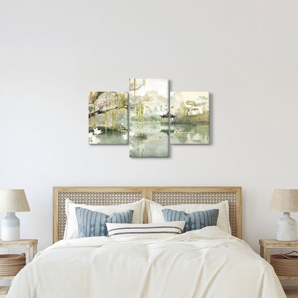 Slika - Kinesko jezero (90x60 cm)