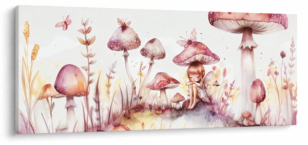 Slika - Ružičasta vila (120x50 cm)