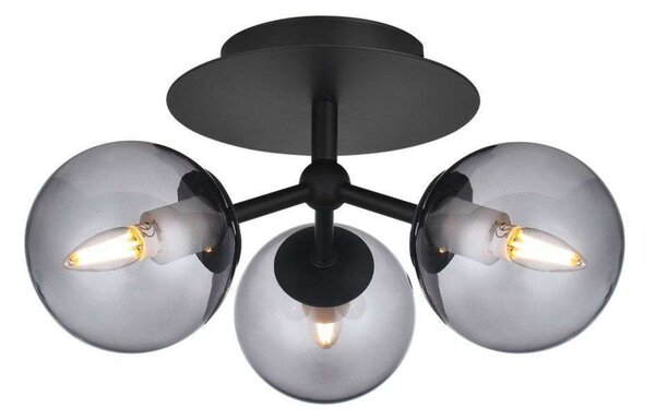 Stropne Svjetiljka Halo Design, Sivo, Dnevna soba, Metal