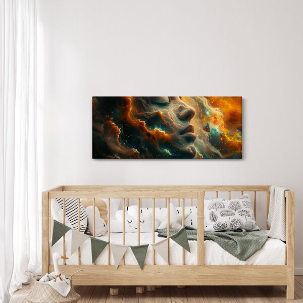 Slika - Lice u svemiru (120x50 cm)