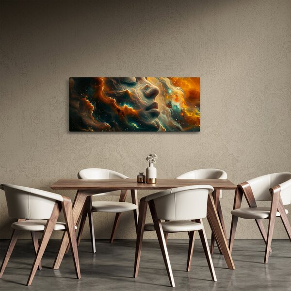 Slika - Lice u svemiru (120x50 cm)