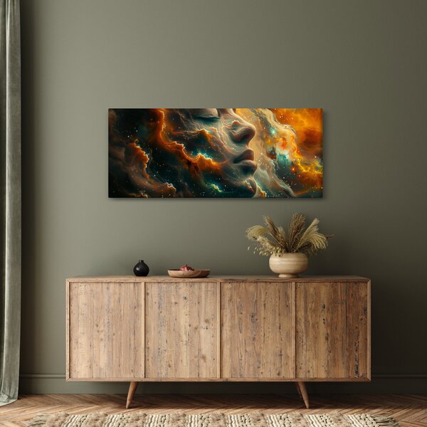 Slika - Lice u svemiru (120x50 cm)