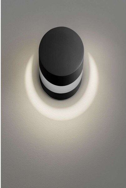 Pin-Up LED Zidna lampa/Stropna lampa 3000K Matt Crna - Lodes