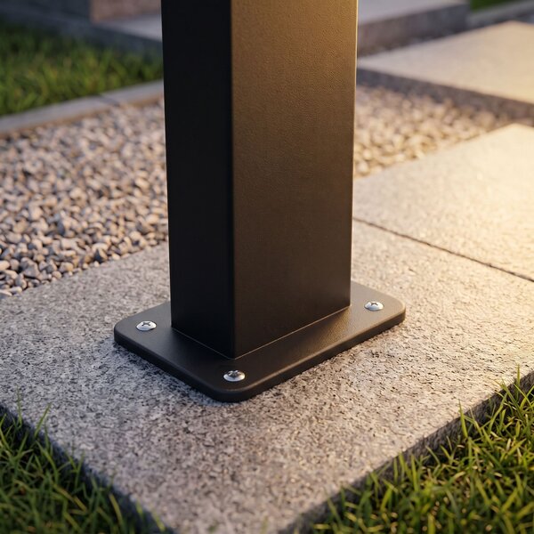 Vrtna stajaća LED lampa JNH033-G Black