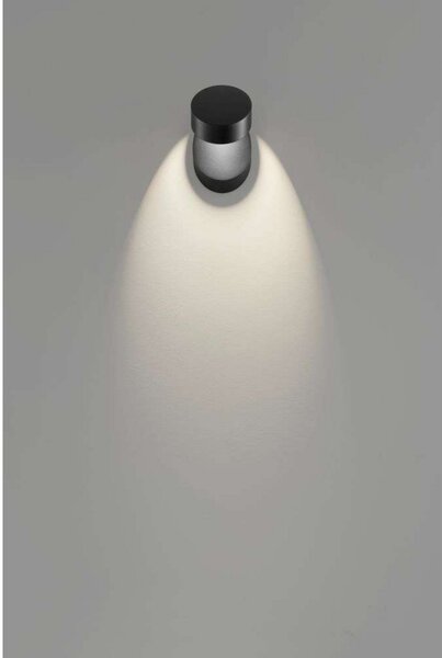 Pin-Up LED Zidna lampa/Stropna lampa 3000K Matt Crna - Lodes