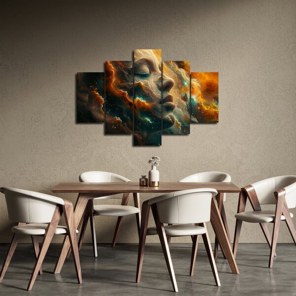 Slika - Lice u svemiru (150x105 cm)