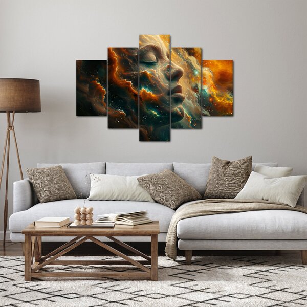 Slika - Lice u svemiru (150x105 cm)