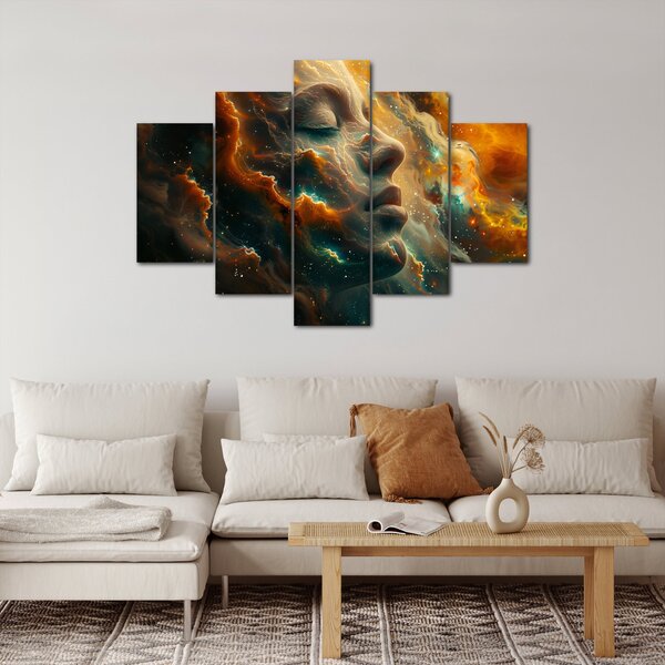 Slika - Lice u svemiru (150x105 cm)