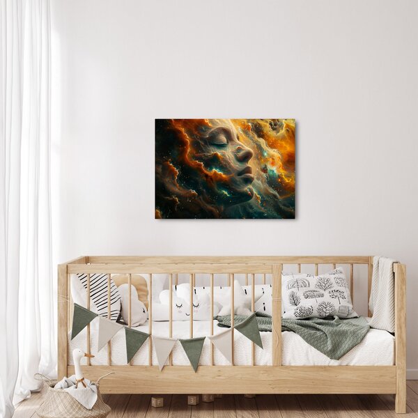 Slika - Lice u svemiru (70x50 cm)